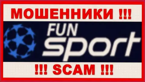 Логотип ОБМАНЩИКА FunSport Bet