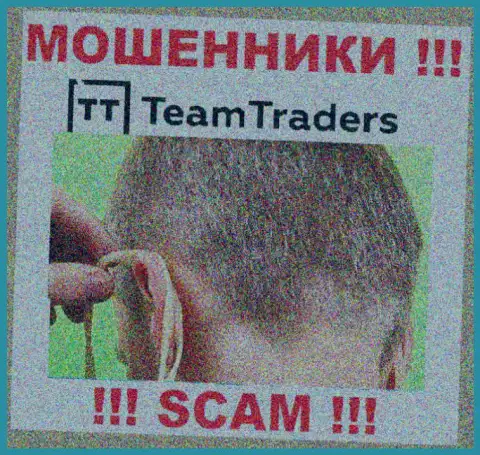 С Team Traders не сможете заработать, заманят к себе в организацию и оставят без копейки