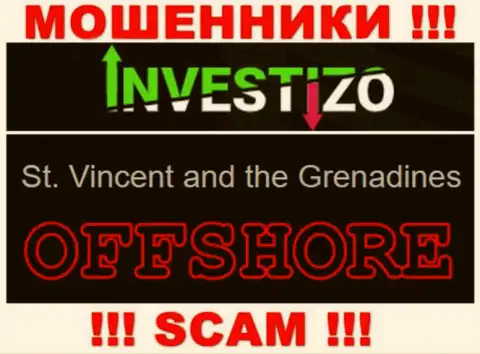 Так как Инвестицо имеют регистрацию на территории St. Vincent and the Grenadines, украденные вклады от них не забрать