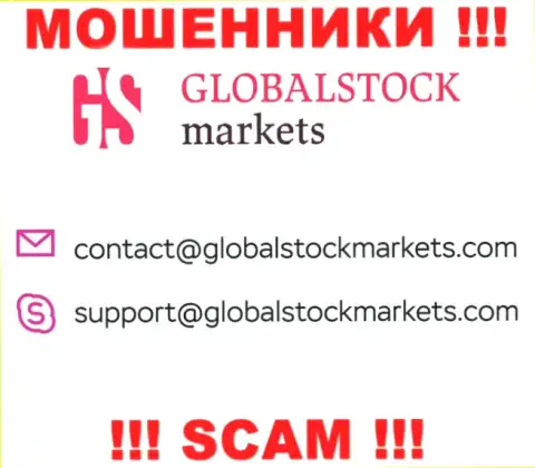 Связаться с интернет-мошенниками Global Stock Markets можно по данному е-мейл (инфа взята была с их онлайн-сервиса)