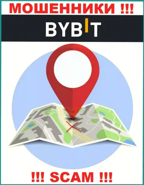 ByBit не представили свое местоположение, на их сайте нет информации о юридическом адресе регистрации